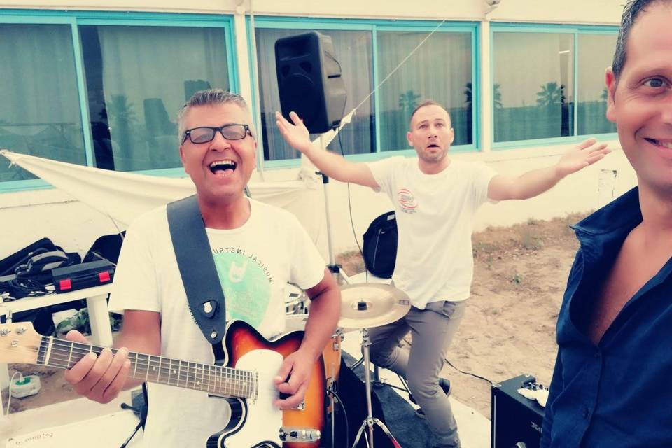 Jimmy trio con Lala e Corsale