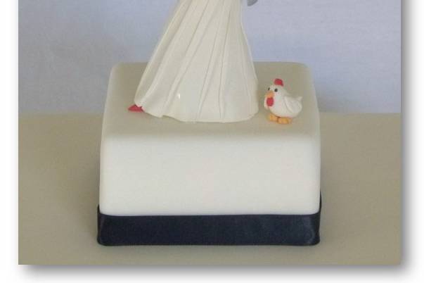 Cake topper sposi