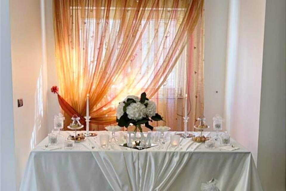 Sweet table sposa