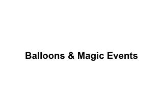 Balloons & Magic Events logo