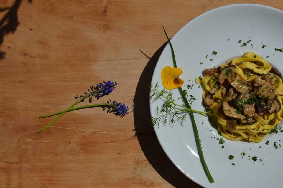 Tagliatelle ai porcini