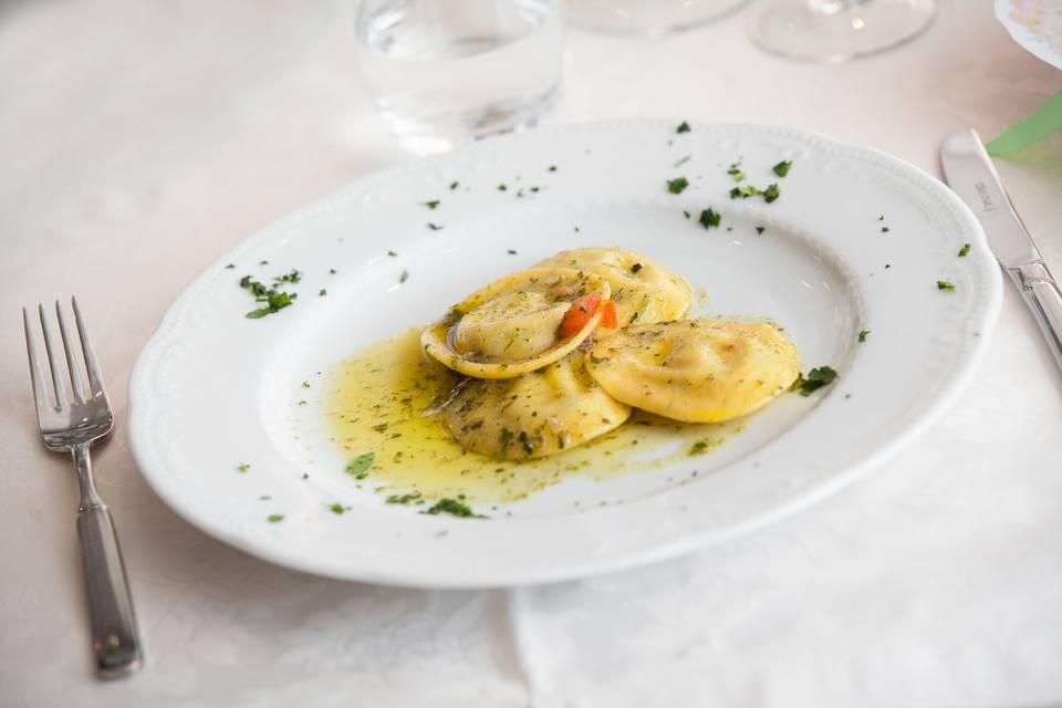 Tortelli di pasta fresca