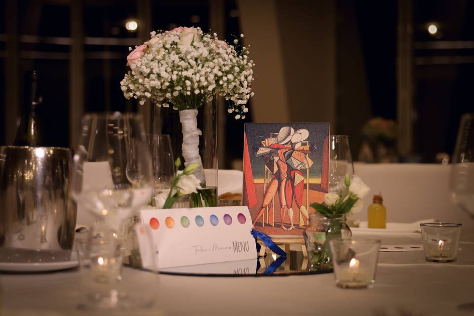 Wedding table decor