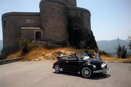 Auto matrimonio maggiolone cabrio