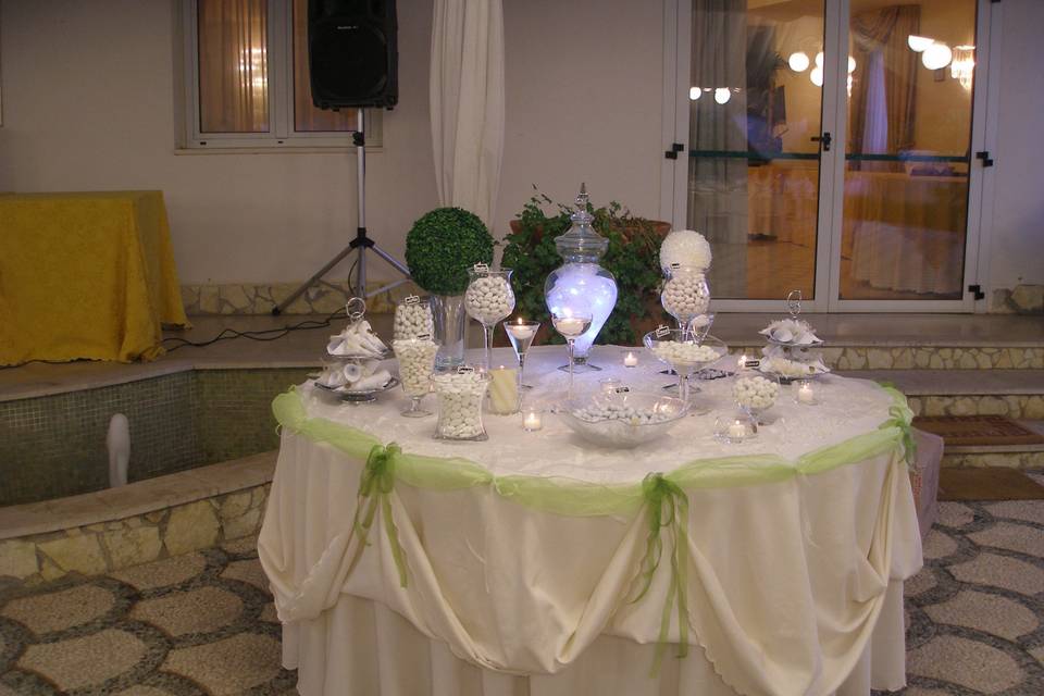 Allestimento tavolo