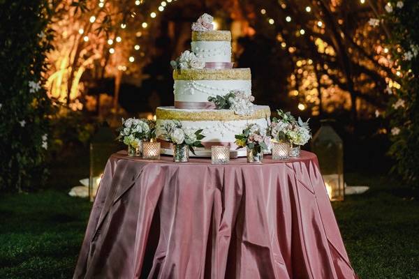 Wedding cake con atmosfera