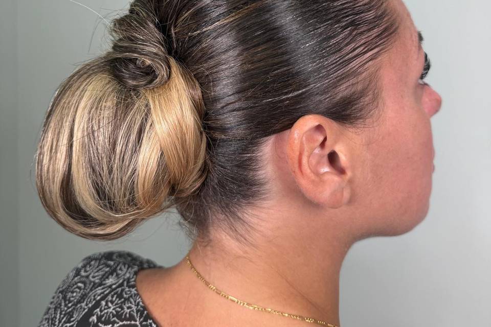 Chignon elegante