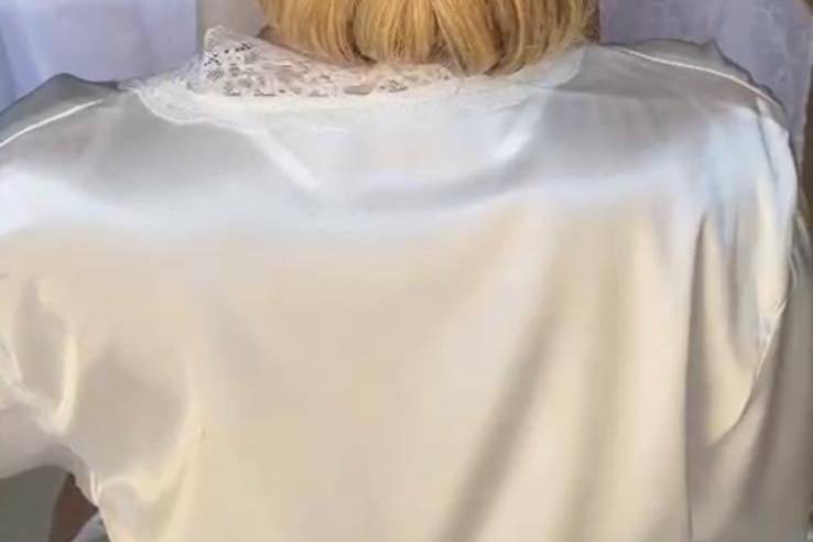 Chignon elegante