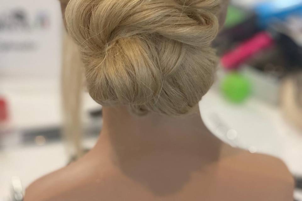 Chignon intrecciato