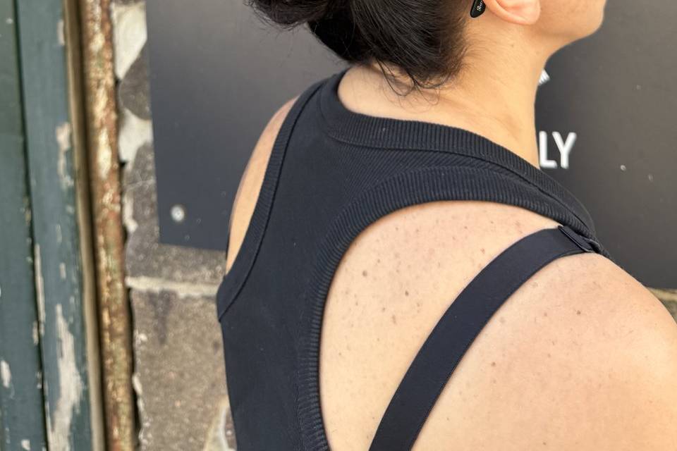 Hair up