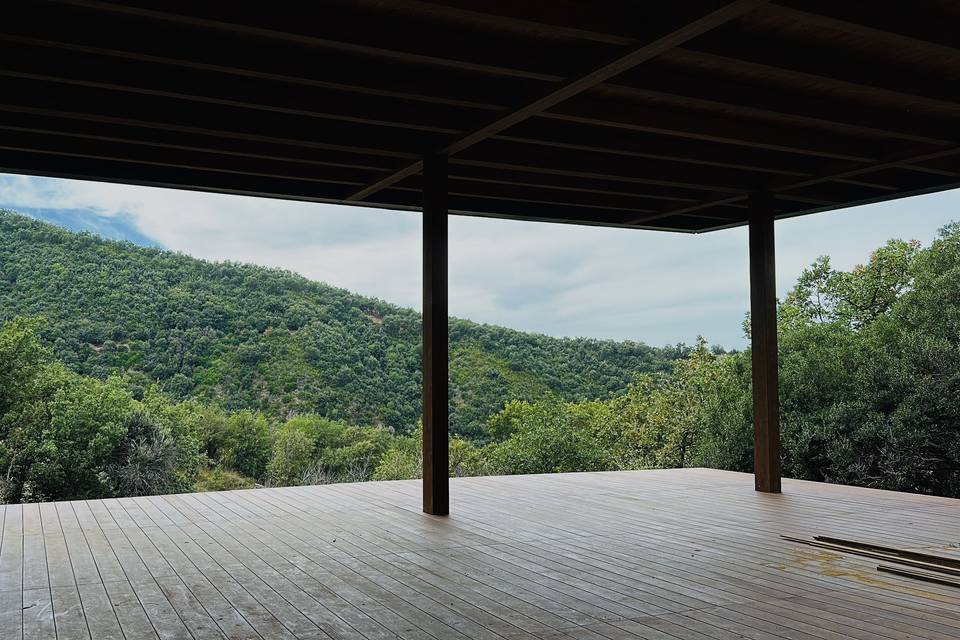 Vista sulla valle