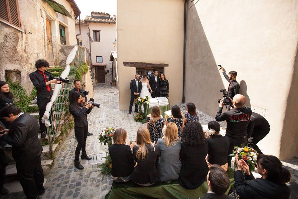 Matrimonio civile nel borgo