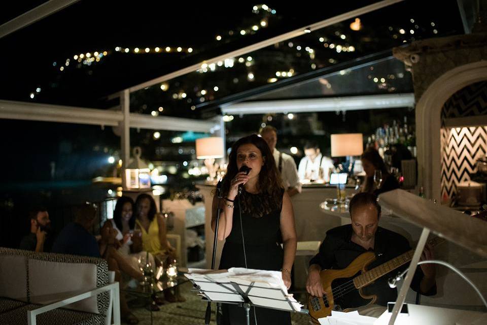 Music on the rocks, Positano