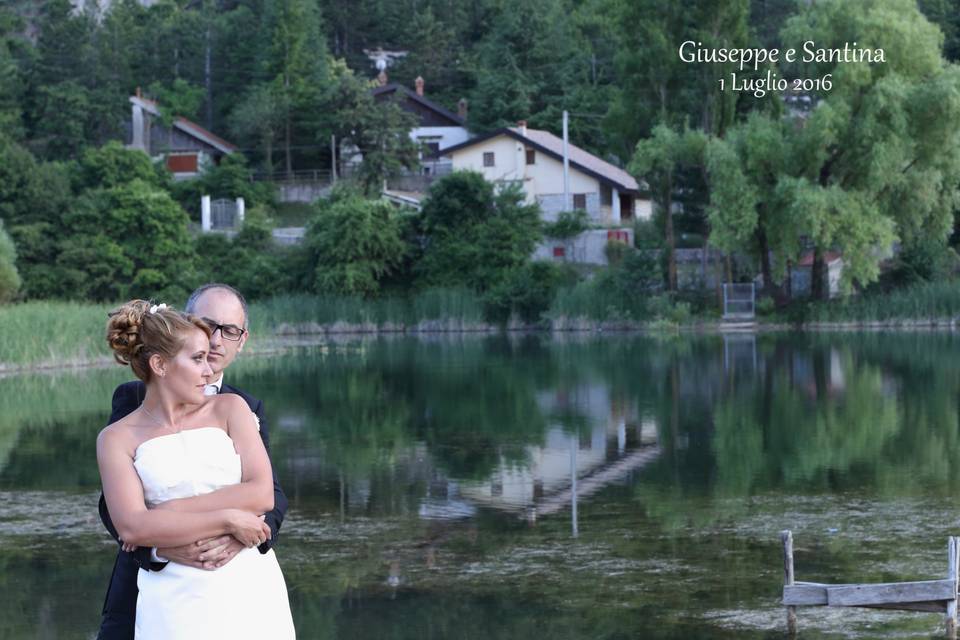 Matrimonio sul lago.