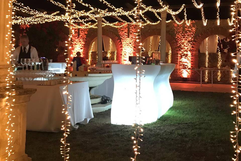 Illuminazione matrimoni