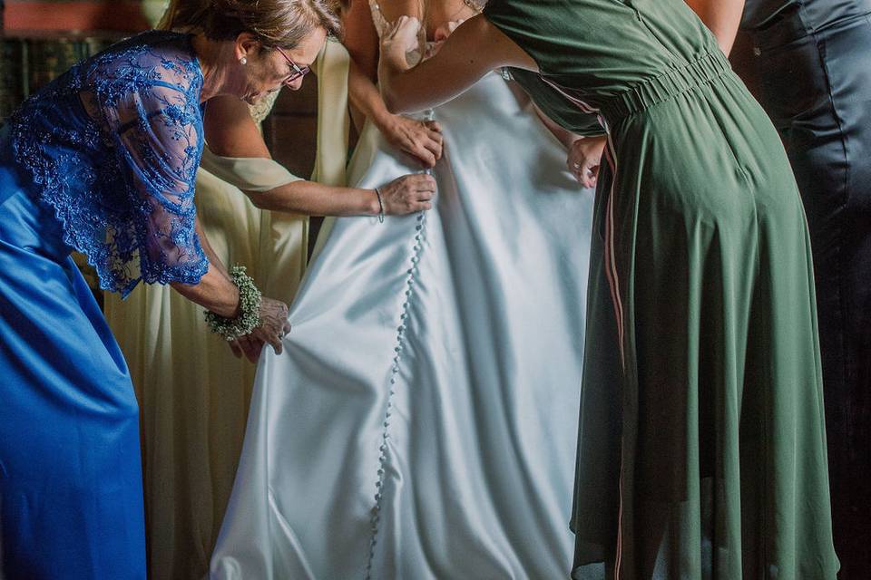 La sposa e le amiche