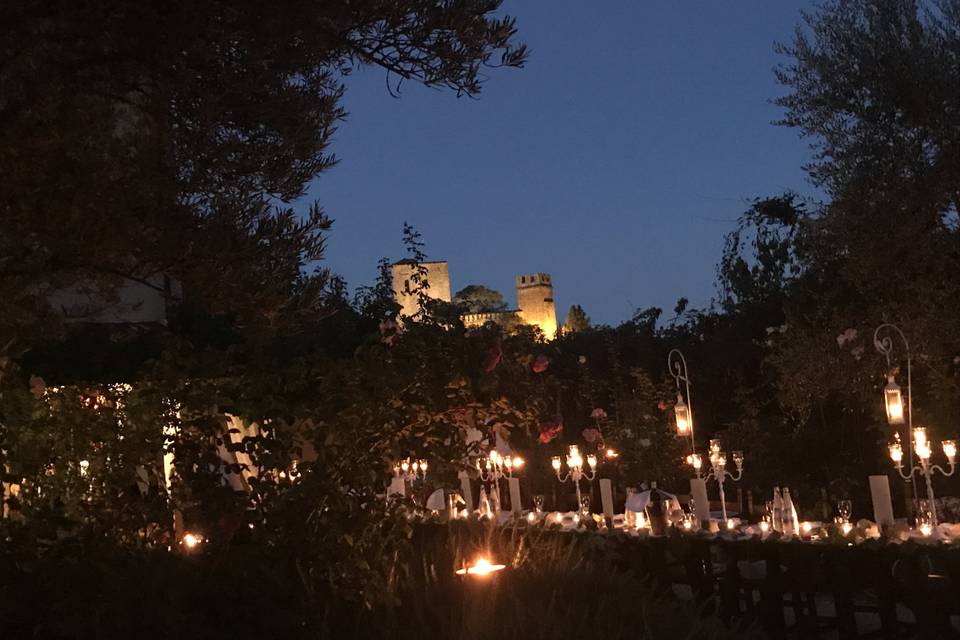 Cena in giardino