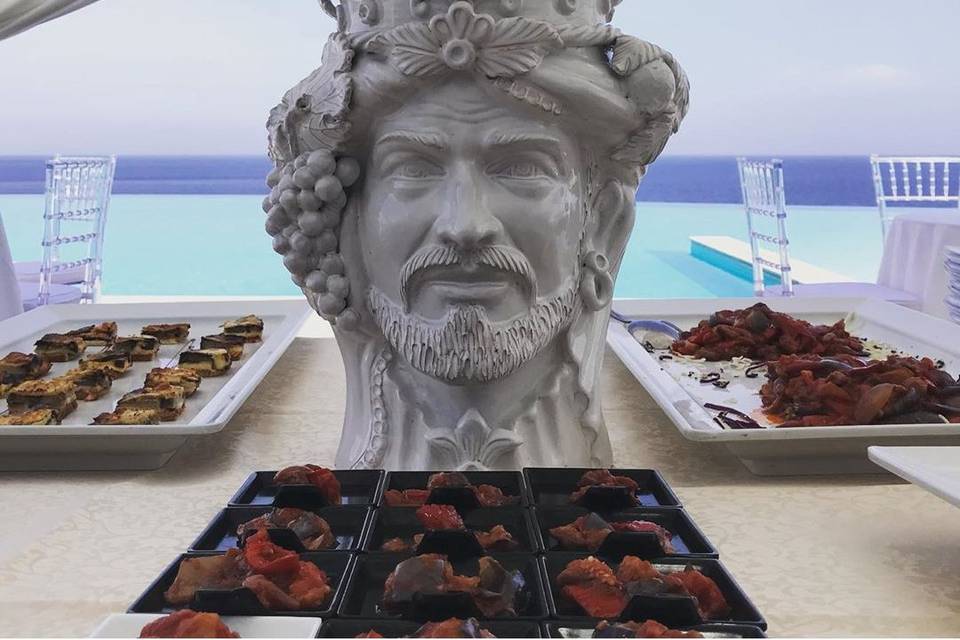 Buffet antipasti
