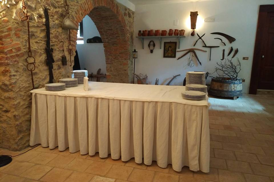 Allestimento Antica taverna