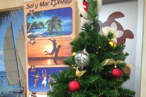 Albero natale sol y mar viaggi