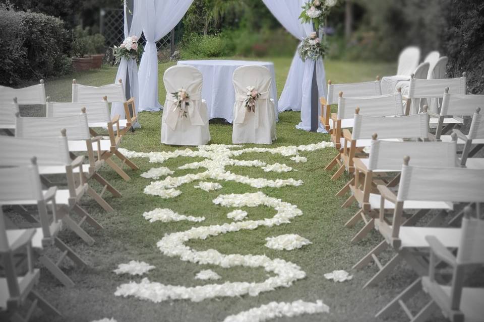 Beautiful wedding gazebo