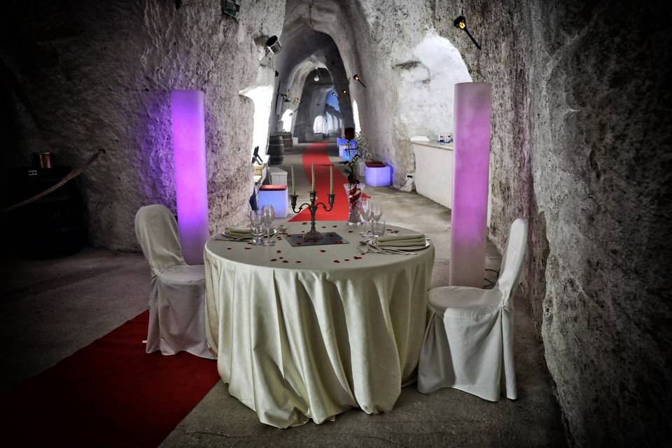 Cena in Grotta