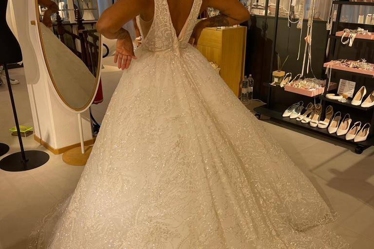 L'abito da sposa