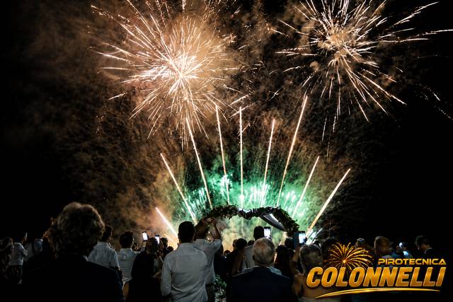 Fuochi d'artificio-Matrimonio