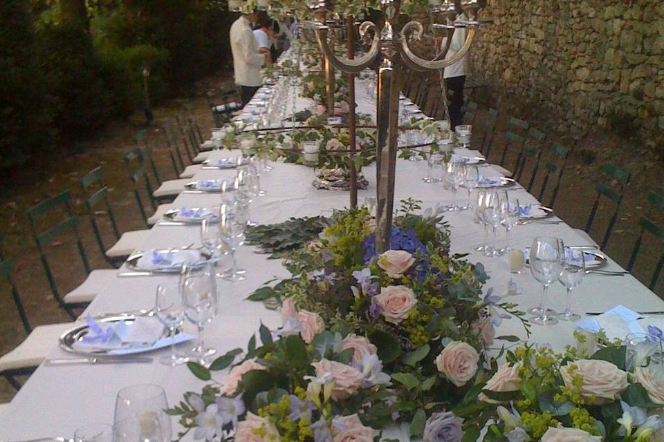 Cena nel viale delle magnolie