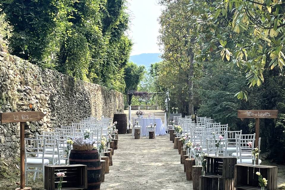 Cena nel viale