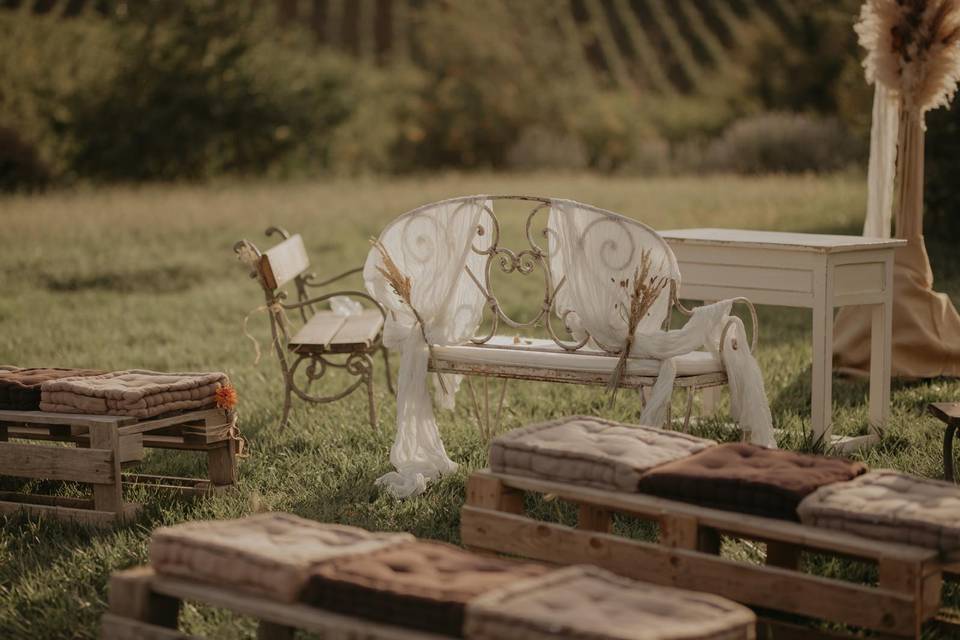 Cerimonia in campagna