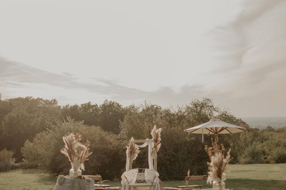 Cerimonia country chic