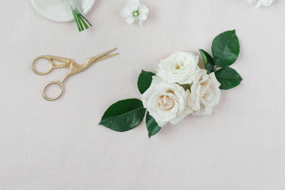 Dettaglio sposo e sposa