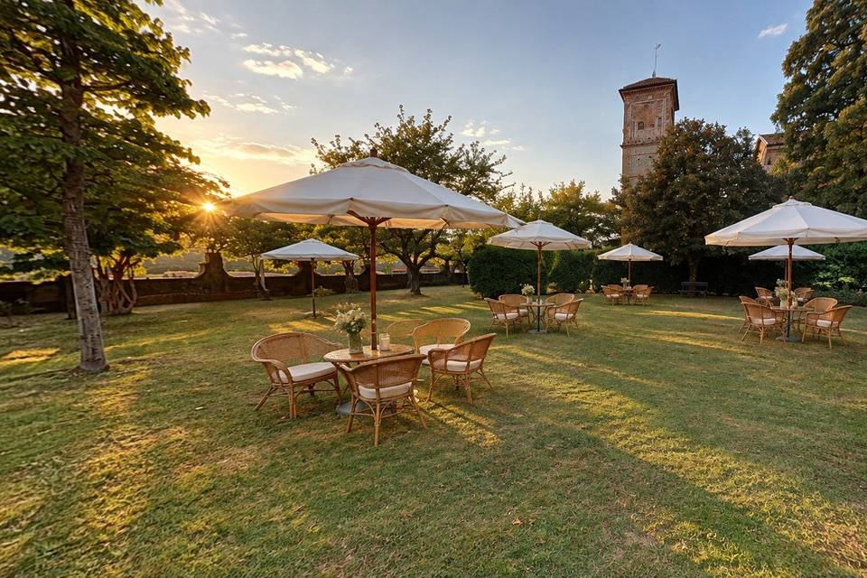 Il giardino del castello