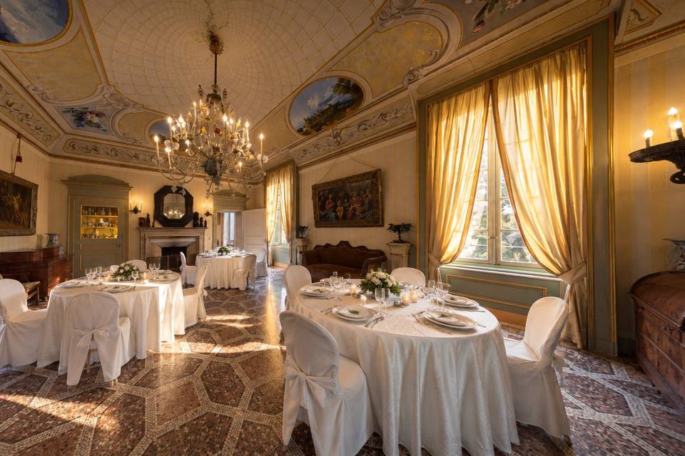 Gli interni del castello