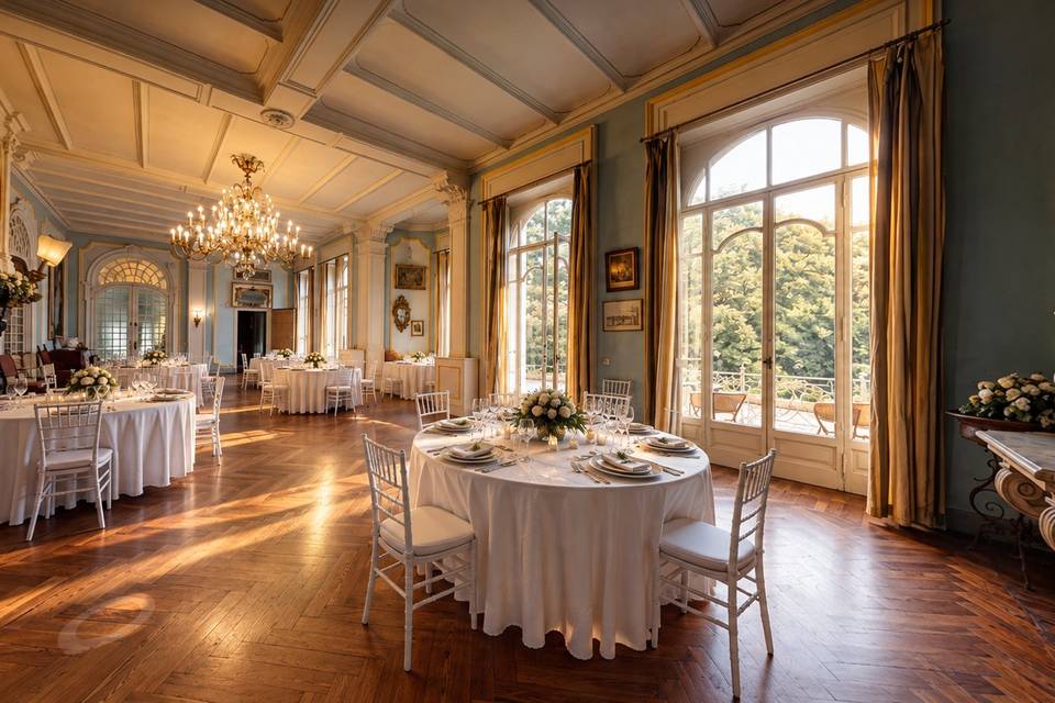 La sala delle cerimonie