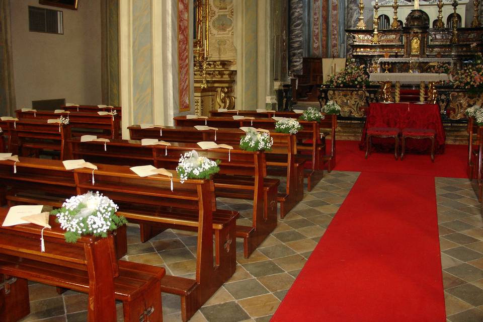 Interno della chiesa