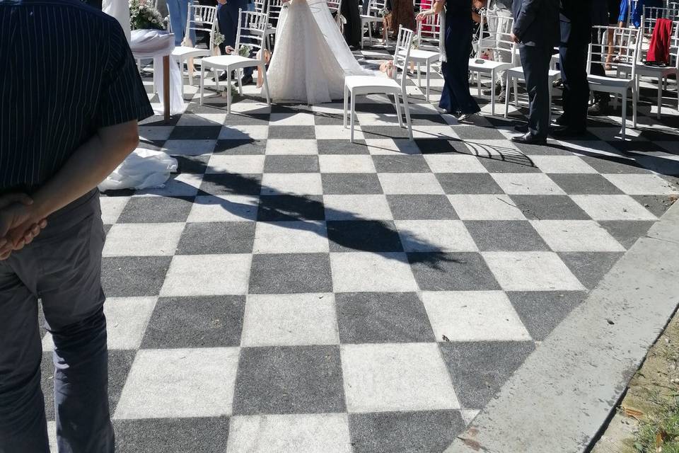 Matrimonio sulla terrazza