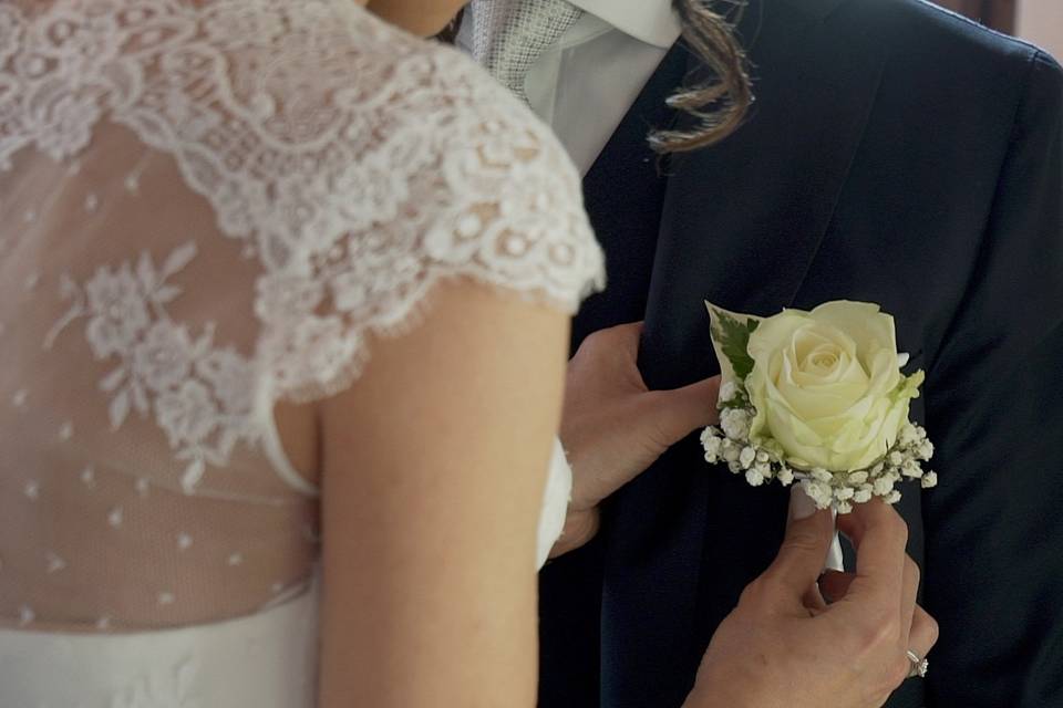 Happy groom