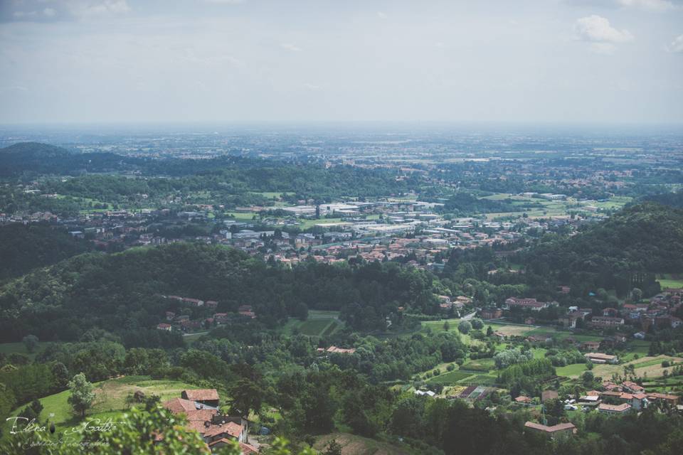 Vista dalla terrazza