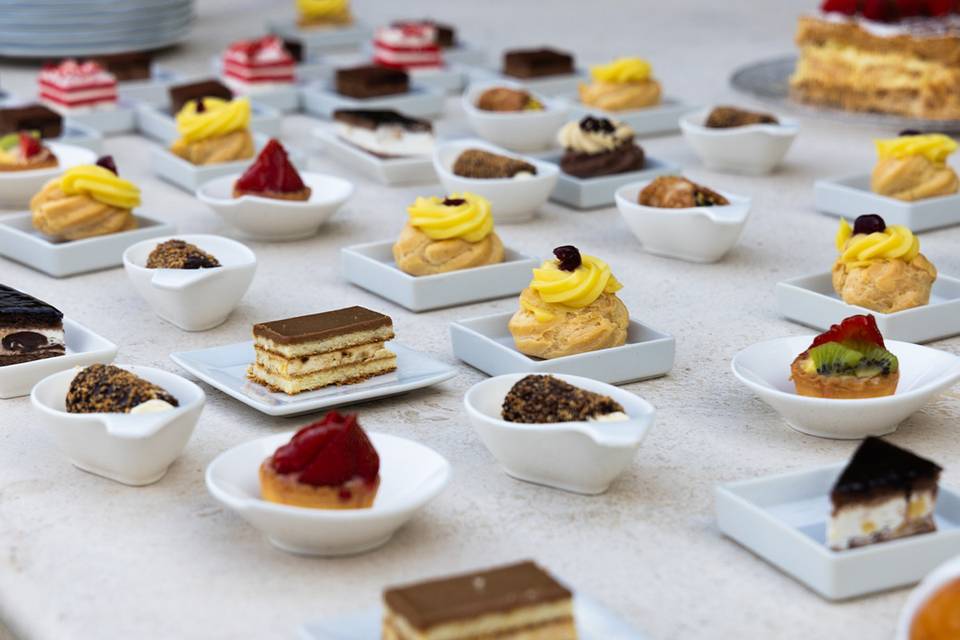 Buffet piccola pasticceria