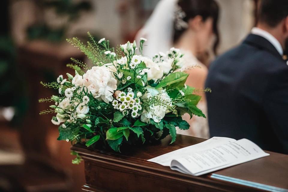 Decorazioni floreali chiesa