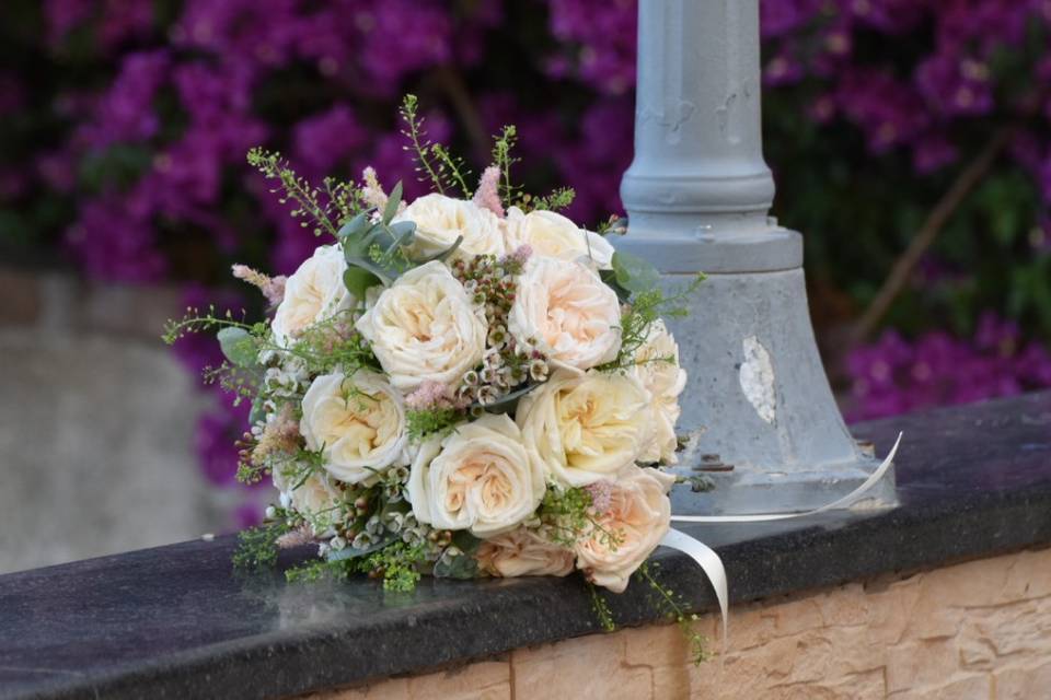 Bouquet di rose inglesi