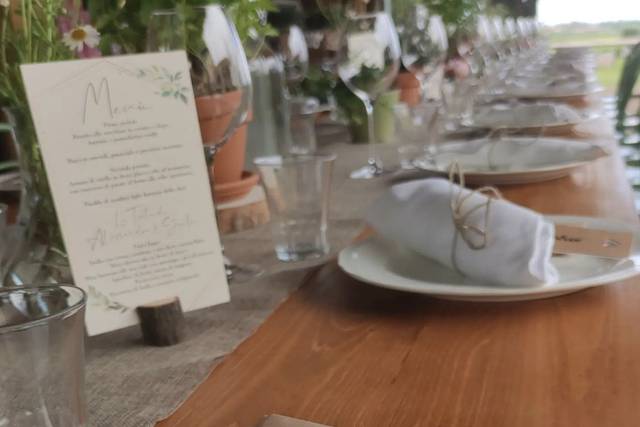 Menù personalizzato