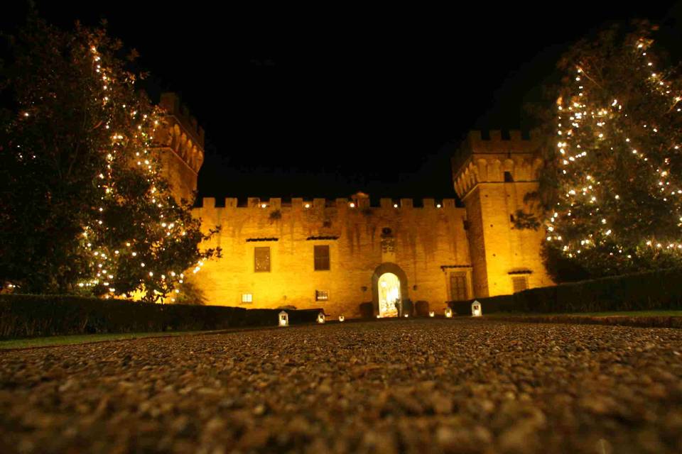 Castello di oliveto a dicembre