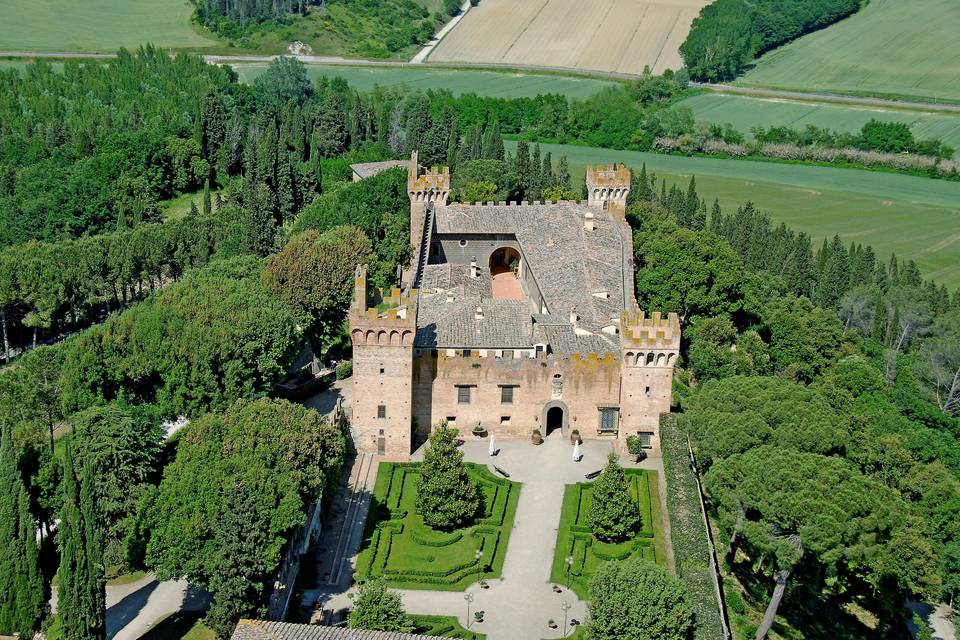 Castello dall'alto