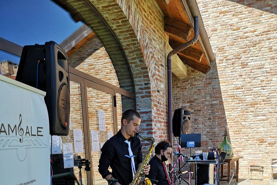 Pam & Ale + sax