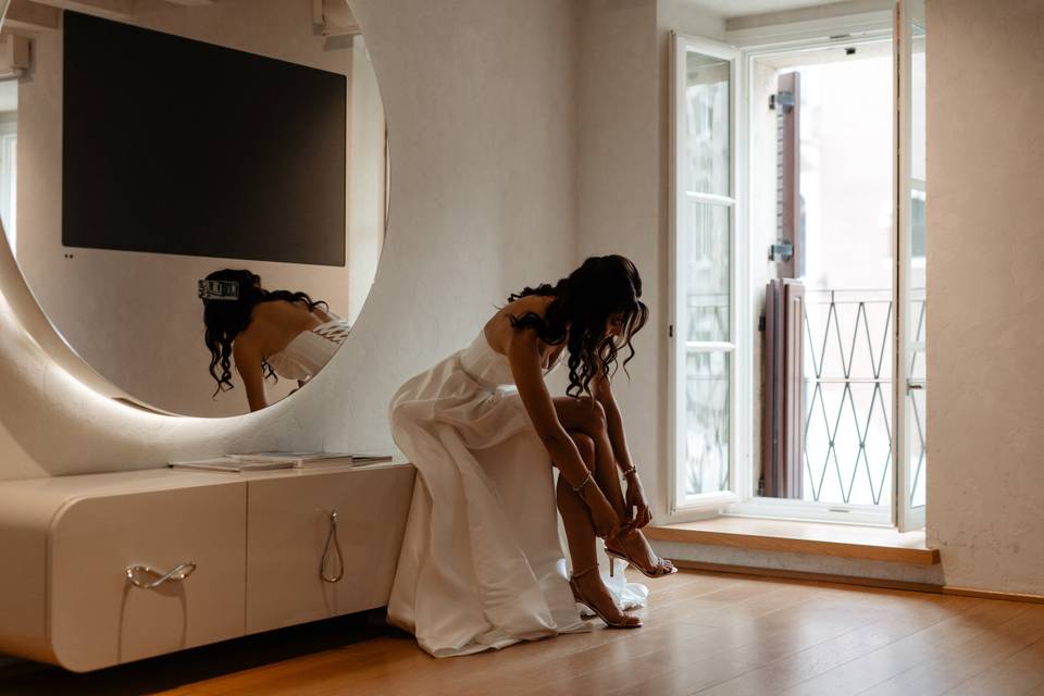 Wedding morning