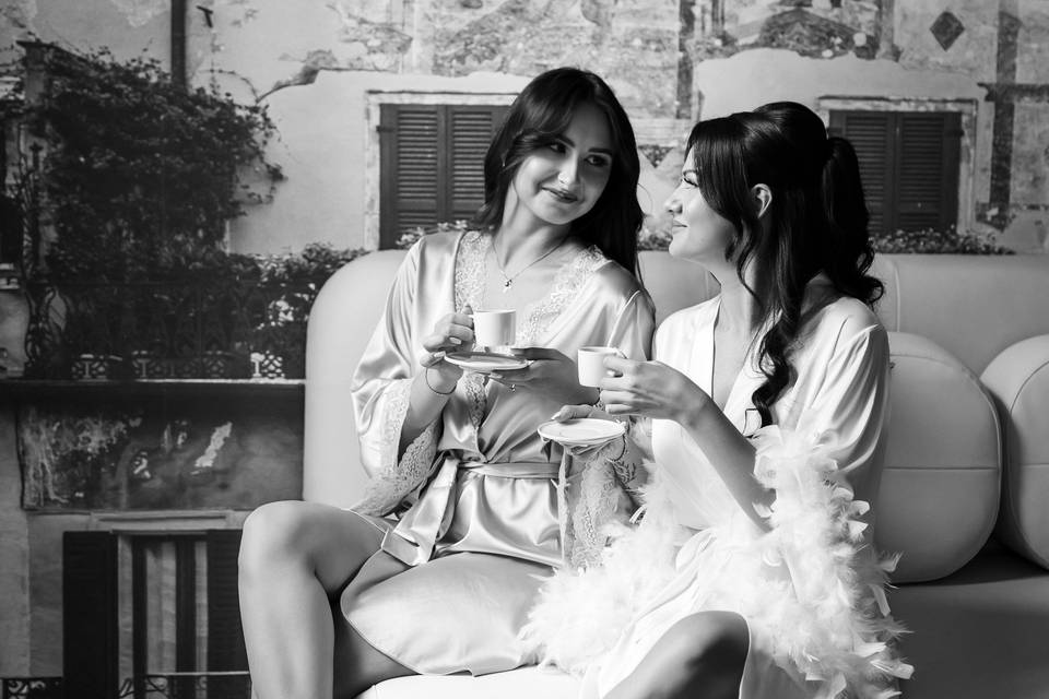 Bride’s morning
