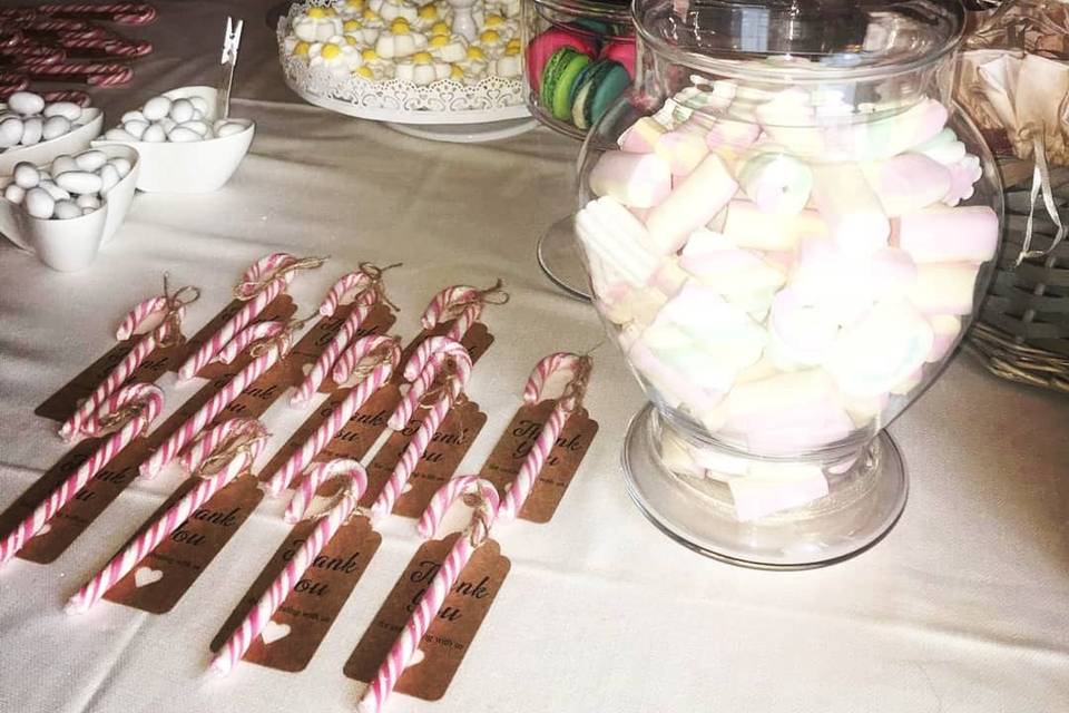 Confettata e Candy bar